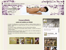 Tablet Screenshot of corporestetic.com